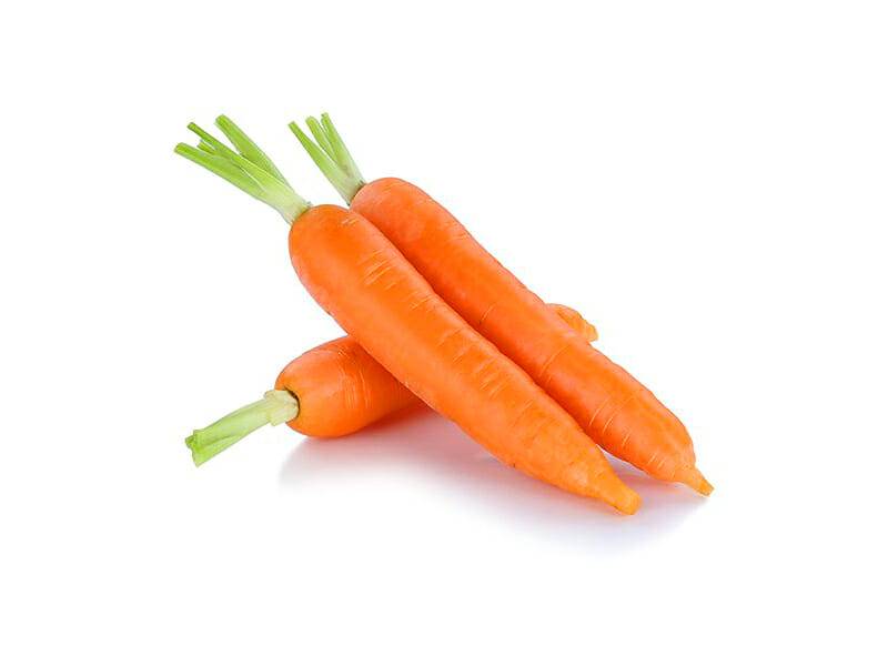 Carrot half portion ( medium sizes)