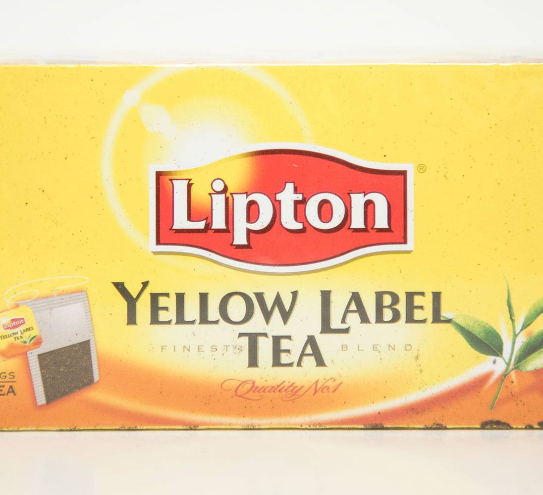 Lipton yellow label black tea bags(per pack)