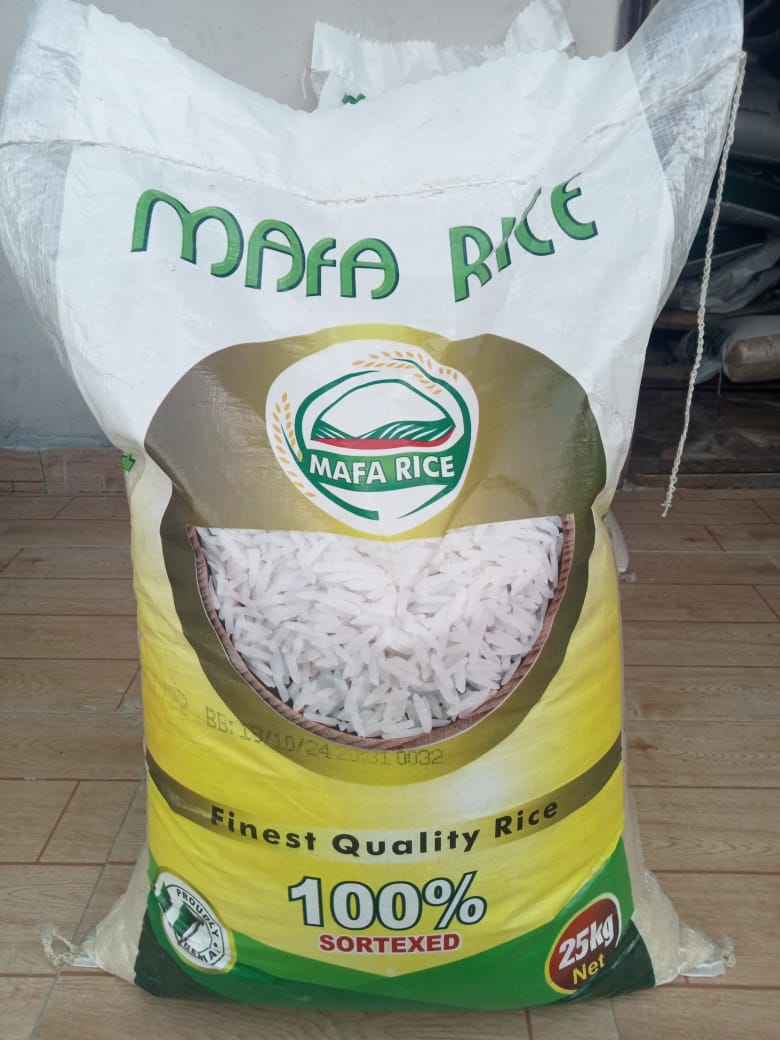 Mafa Parboiled Rice 25kg