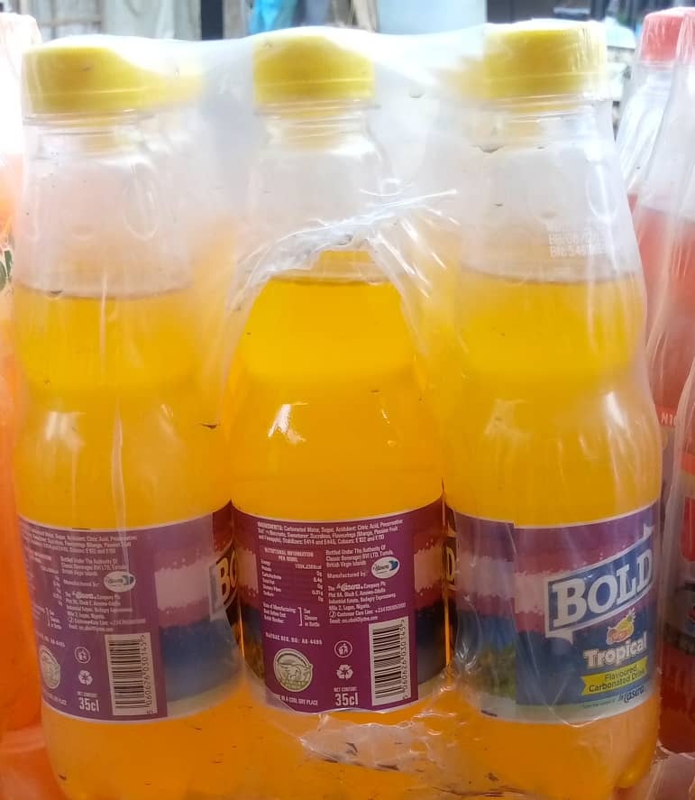 Bold Tropical Flavoured drinks(35cl x12)