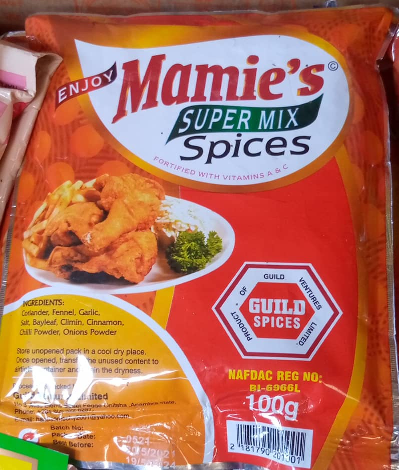 Mamie’s Super mix Spices (100g)