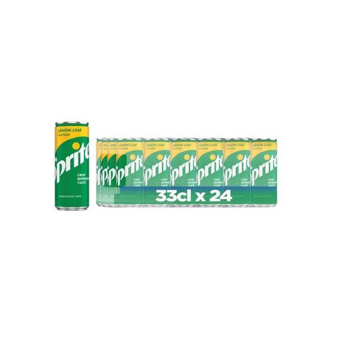 Sprite 33cl can x24