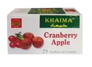 KHAIMA Cranberry and Apple Tea (per pack)