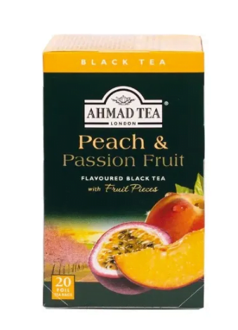 AHMAD Peach & Passion Fruit Fruit Black Tea (Copy)
