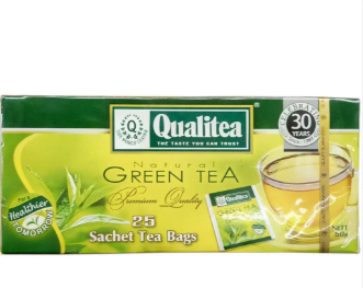 QUALITEA Green Tea (per pack)