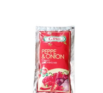GINO Tomatoes Paste Sachet Pepper and Onions (per roll)