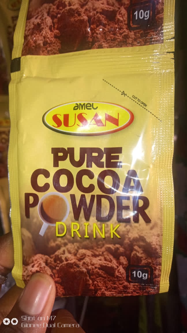 Amel Susan Pure Cocoa Powder Drink (10g roll)