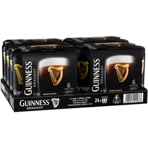Guiness 33cl can (pack of 12)