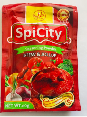 Spicity Stew and Jollof  100g