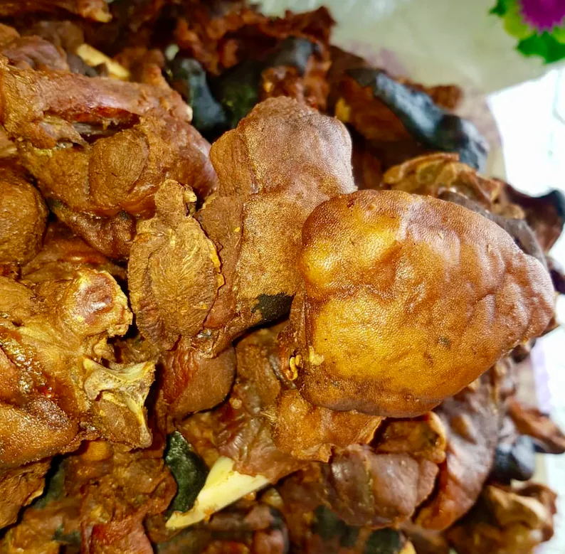 Dried goat meat (small size) full goat